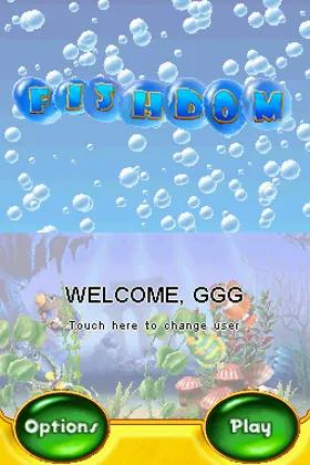 Fishdom (Europe) (Fr,De) screen shot title